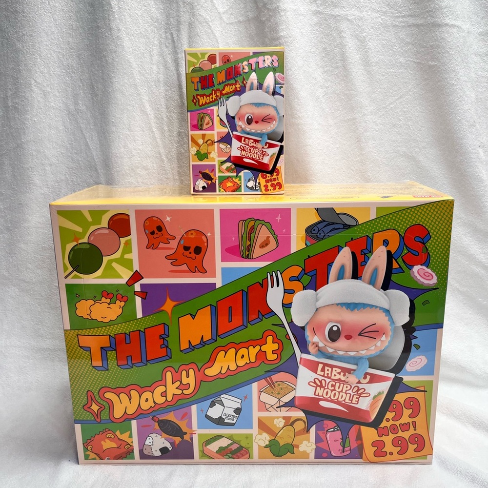Authentic Labubu Wacky Mart Single Box